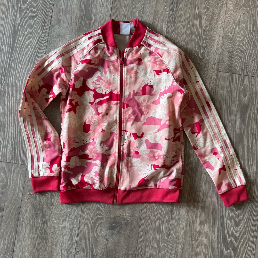 Girls’ Adidas Zip Up Sweater